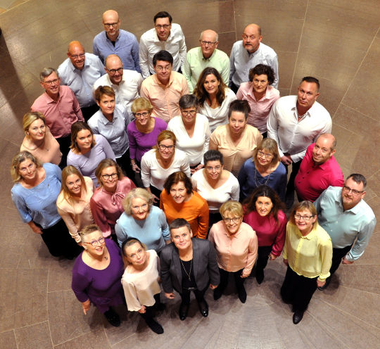 The Chorus Pictor Choir - image from above