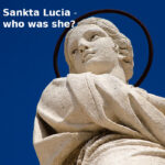Statue of Sankta Lucia in Syracuse